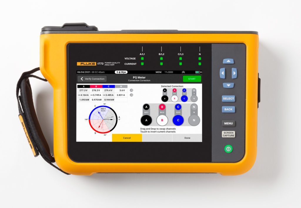 ANALIZADORES DE CALIDAD ELECTRICA FLUKE 3 Analizadores de calidad eléctrica