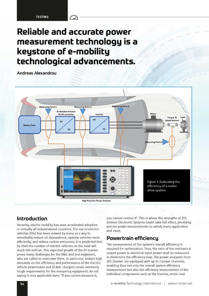 E mobility technology internatnal magazine VOL 8 SPRING 2021 54 Pagina 1 Adler Instrumentos