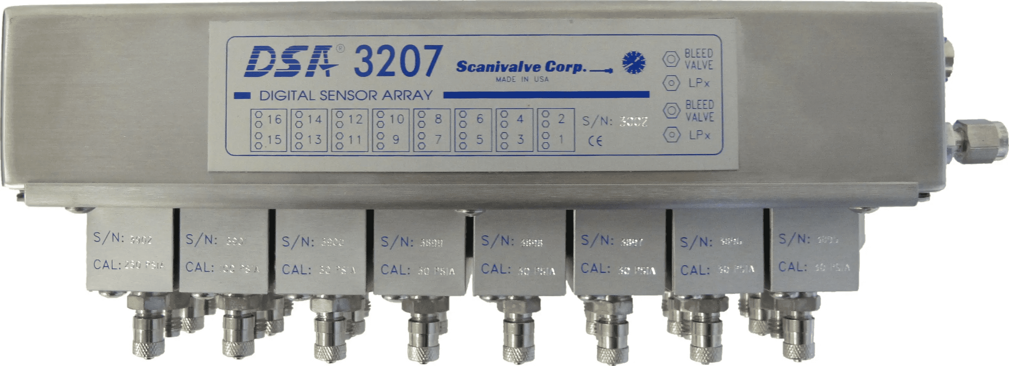 Escaneres de presion hidraulicos Scanivalve DSA3207 Adler Instrumentos