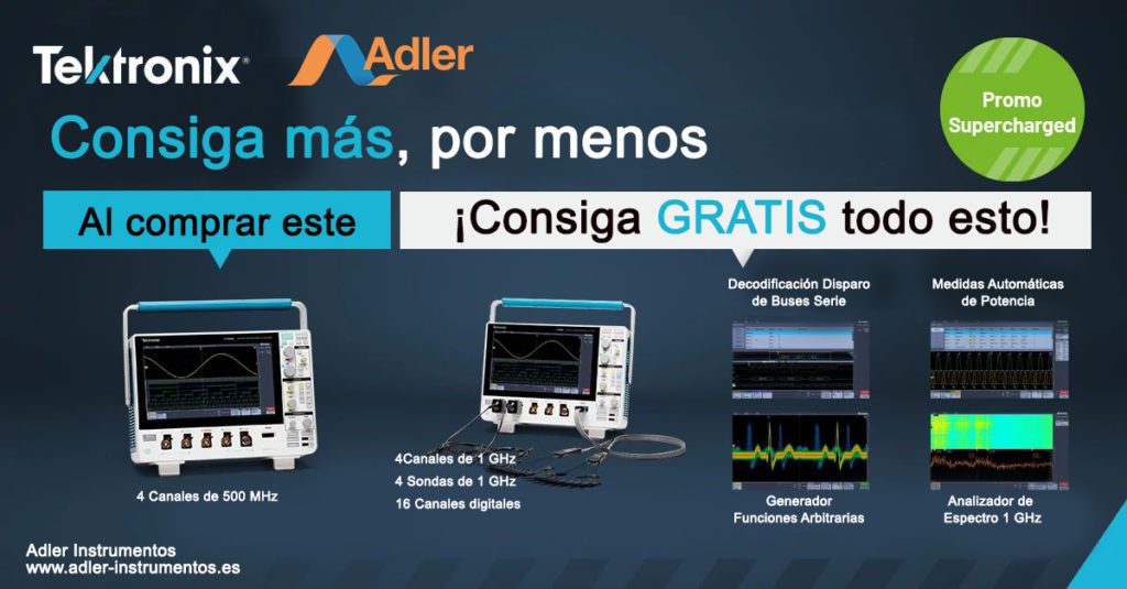 Promoción osciloscopios Tektronix MDO3 1 promo tektronix 2 Adler Instrumentos