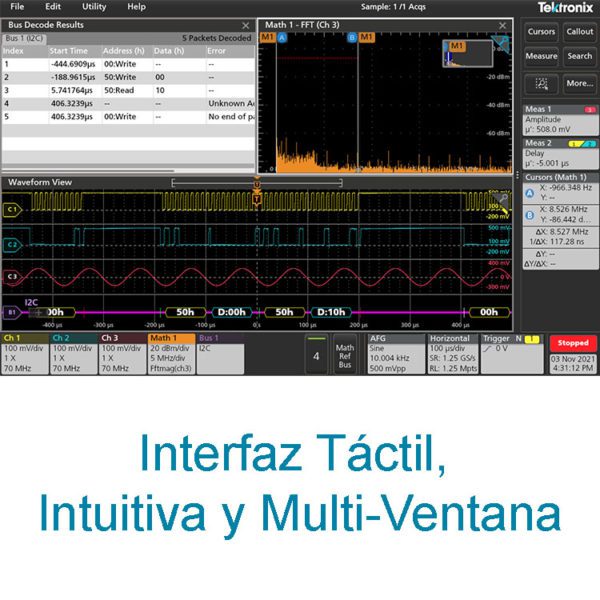 06A Interfaz Tactil Intuitiva y Multiventana Adler Instrumentos