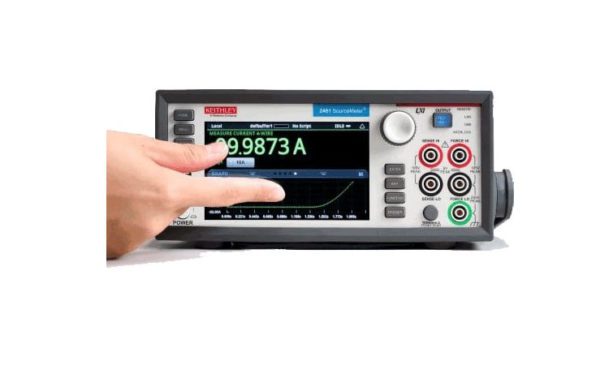SMUs Keithley con Pantalla Táctil Gráfica